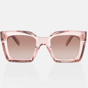 CELINE ROSE GRADIENT WOMENS SUNGLASSES, VINTAGE HEDI SLIMANE